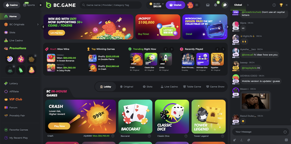 Exploring the Exciting World of BC.Game Slots