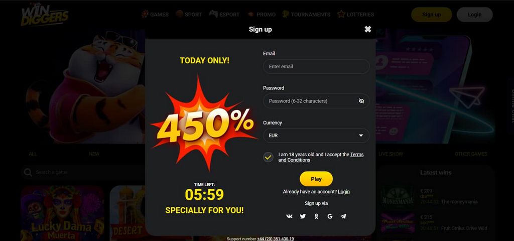 Win Diggers Online Casino UK: Your Ultimate Video Gaming Location